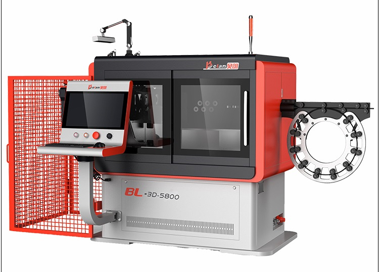 常州貝朗電腦數控線(xiàn)材折彎機加工產(chǎn)品演示視頻