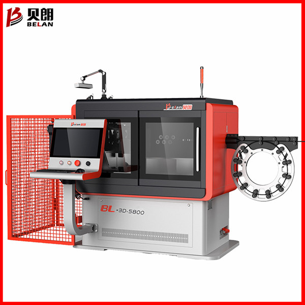 鋼絲自動(dòng)化折彎機BL-3D-5800助力客戶(hù)減員增效